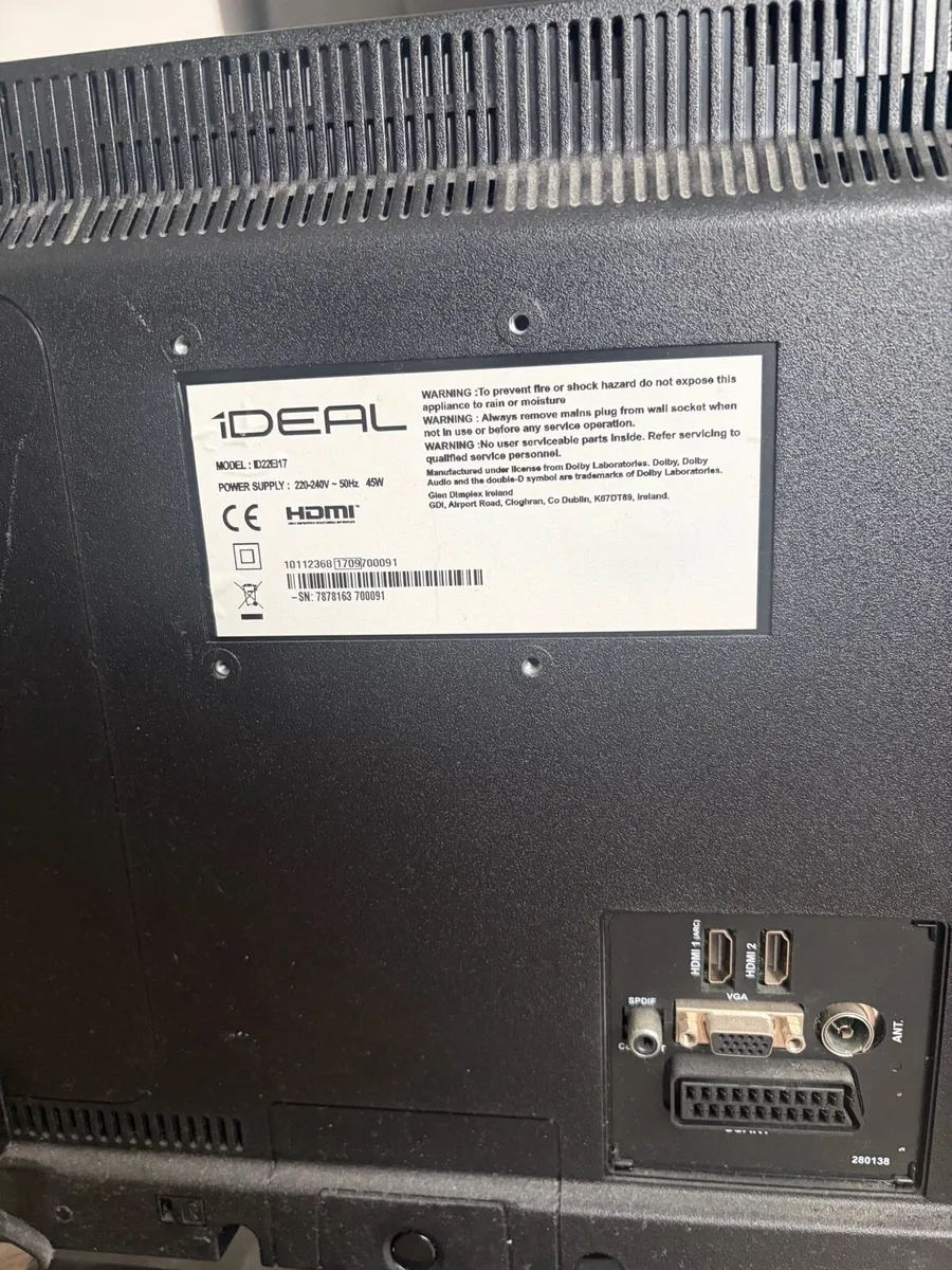 iDeal 20 inch tv - Image 2