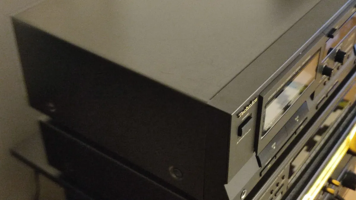 Technics RS-TR232 Double Cassette Deck. VGC - Image 2