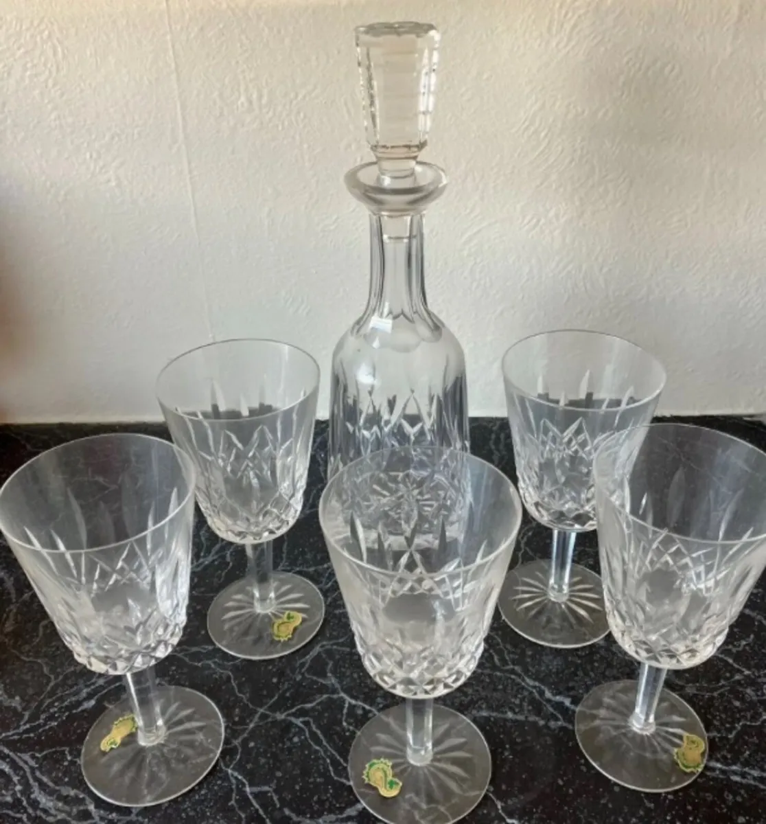 Decanter and glasses