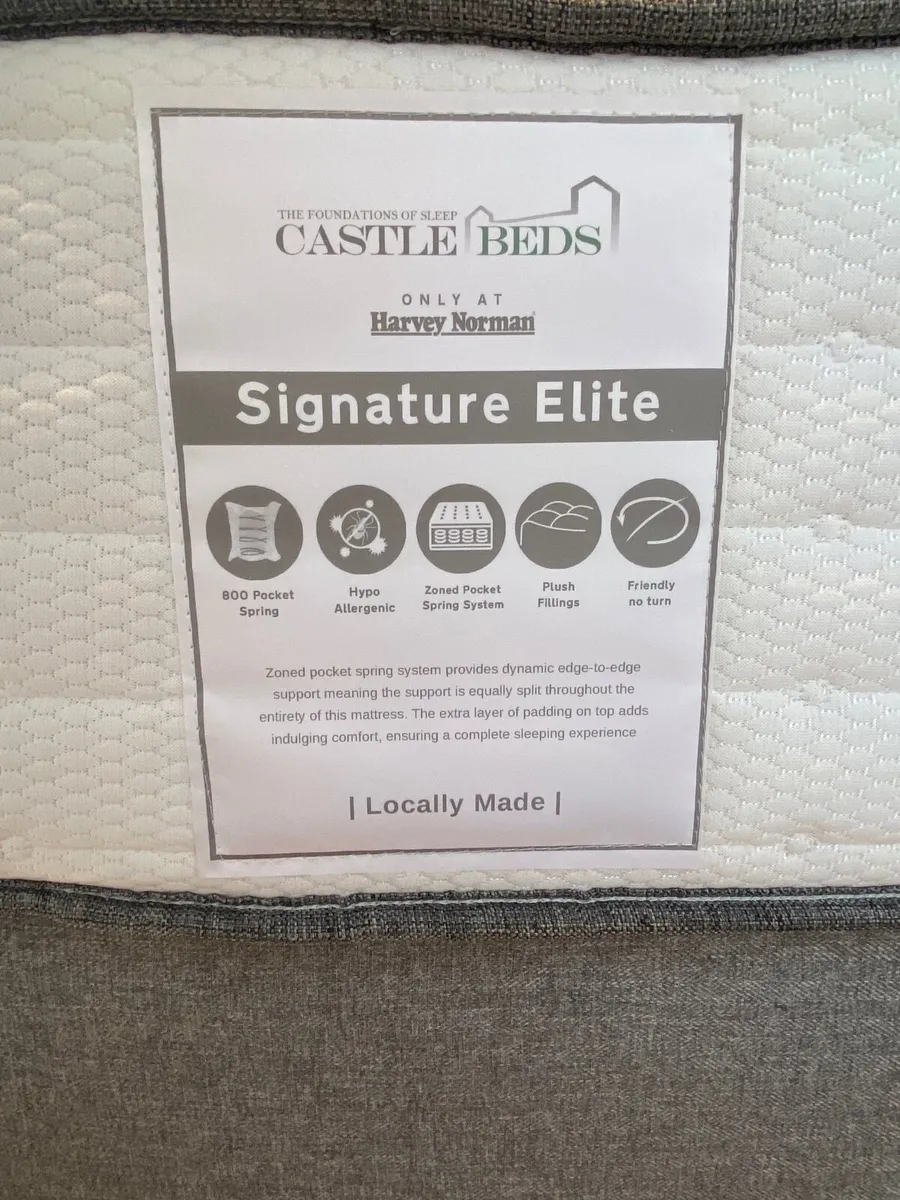 King Size Mattress Castle Beds Signature Elite - Image 4