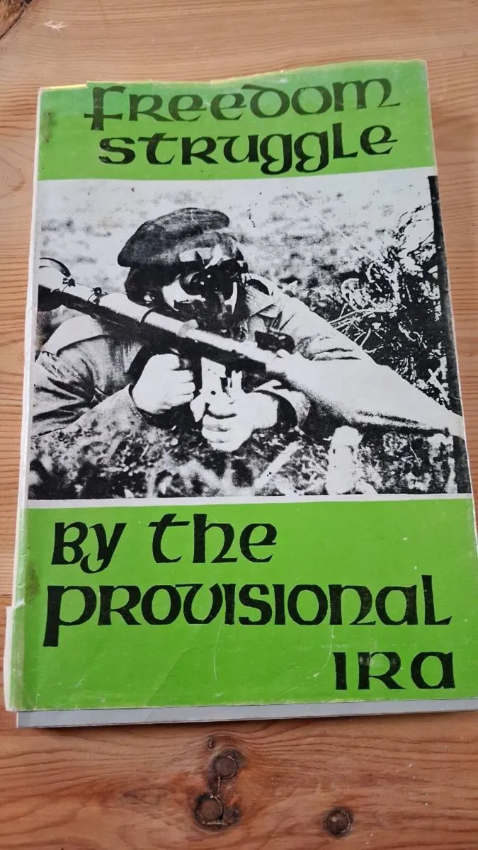 Freedom struggle by the provisional IRA 1973. - Image 1