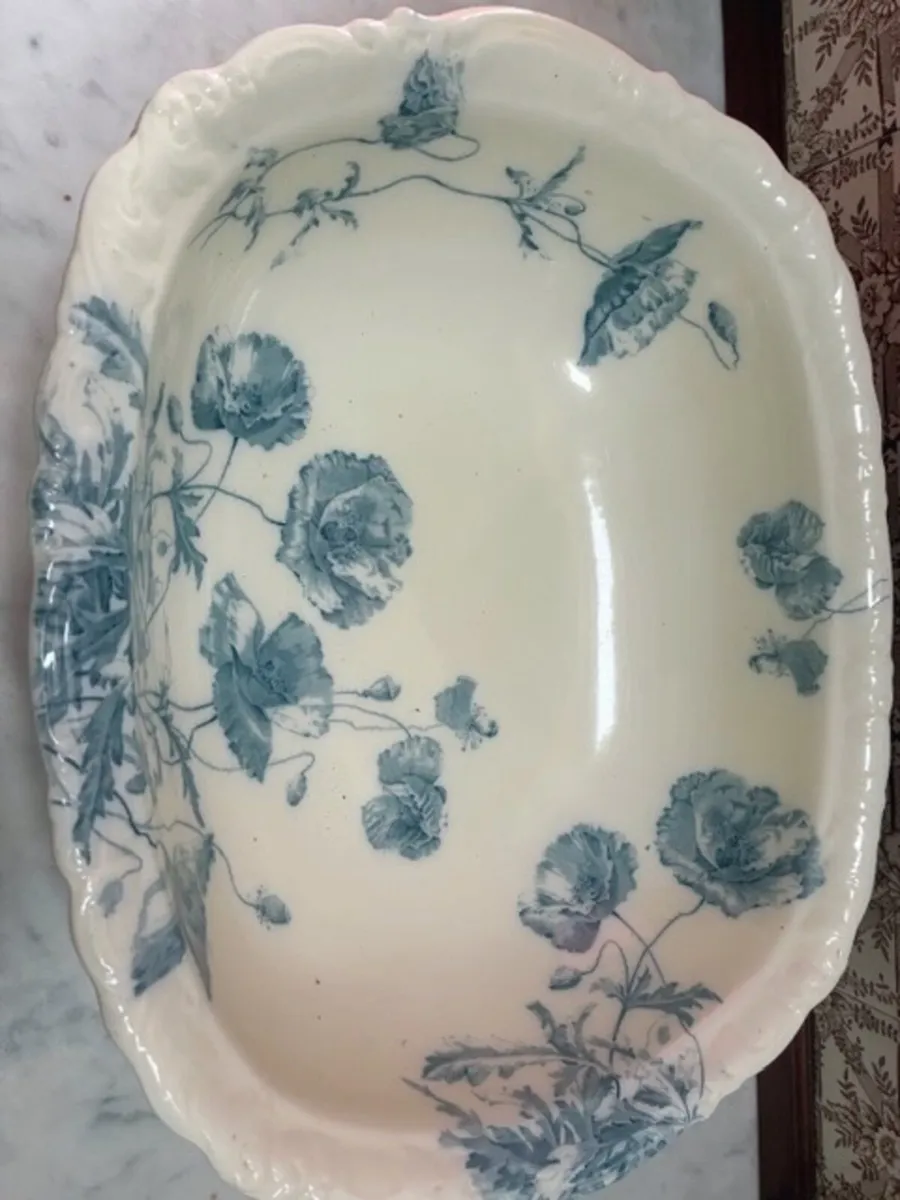 Antique Victorian Washstand Bowl - Image 1