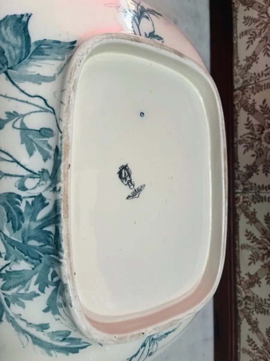 Antique Victorian Washstand Bowl - Image 3
