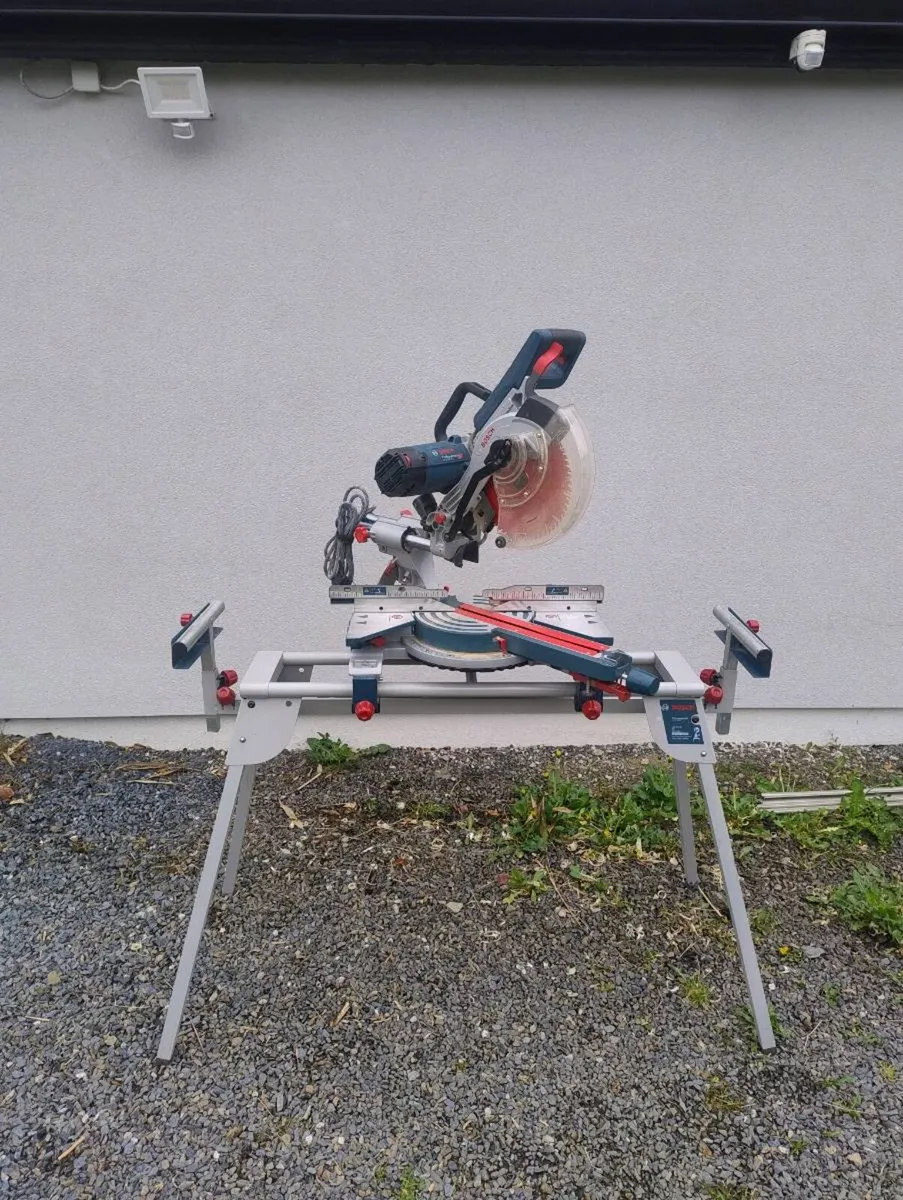 Bosch GCM 350-254 + Stand 240 Volt