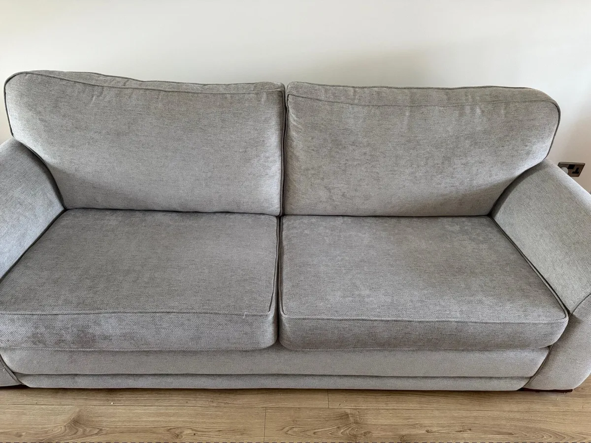 Sofa armchair and footstool - Image 1