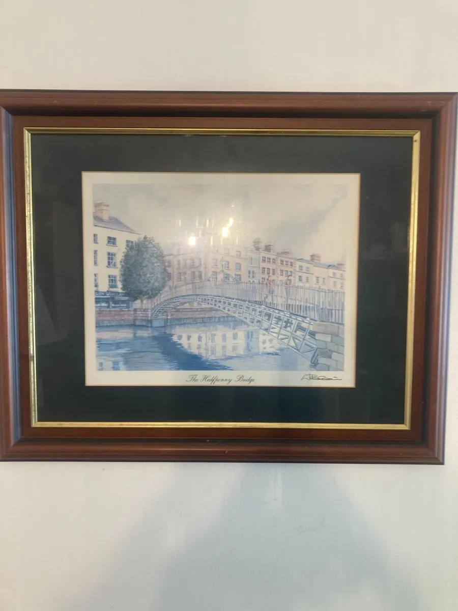 Vintage prints of Dublin x3 - Image 4