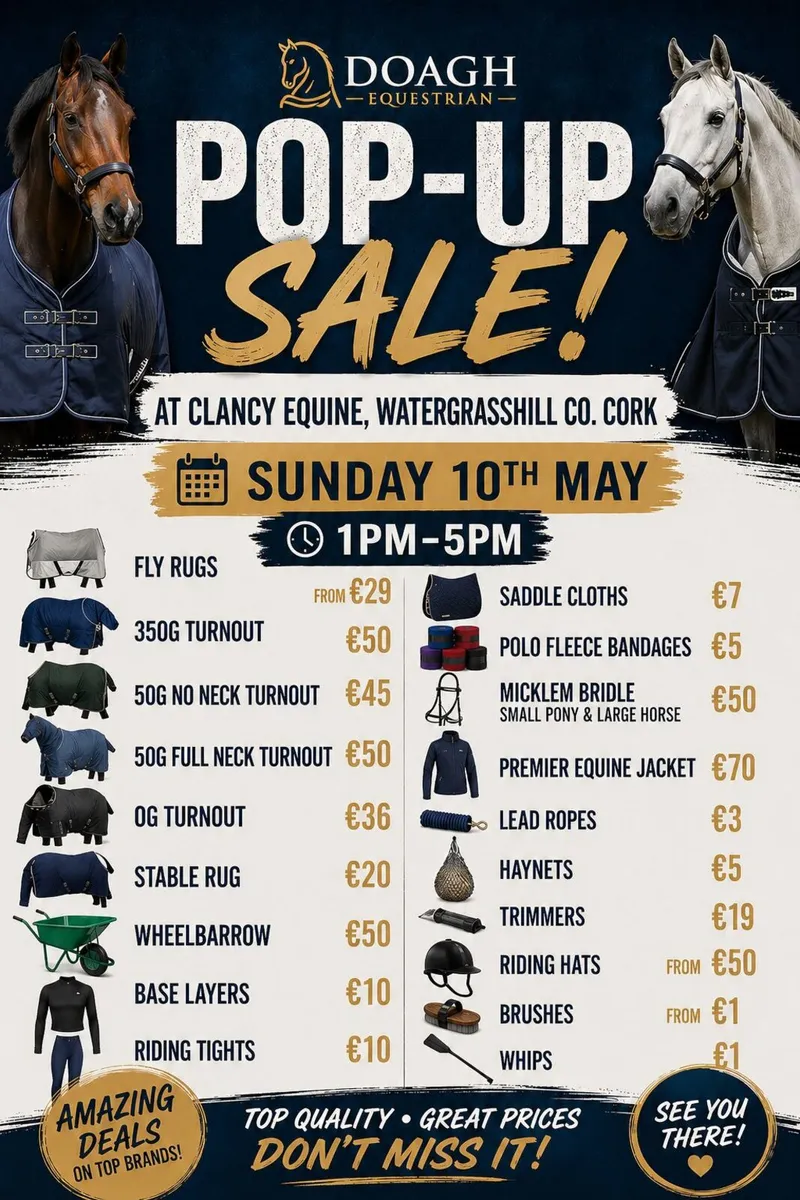 Doagh Equestrian Pop up Sale Cork