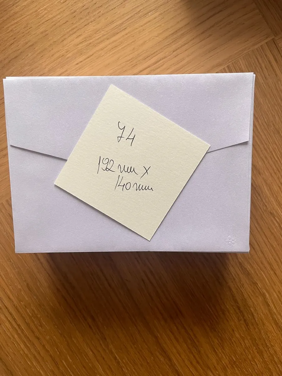 Envelopes Shimmer Lilac - Image 1