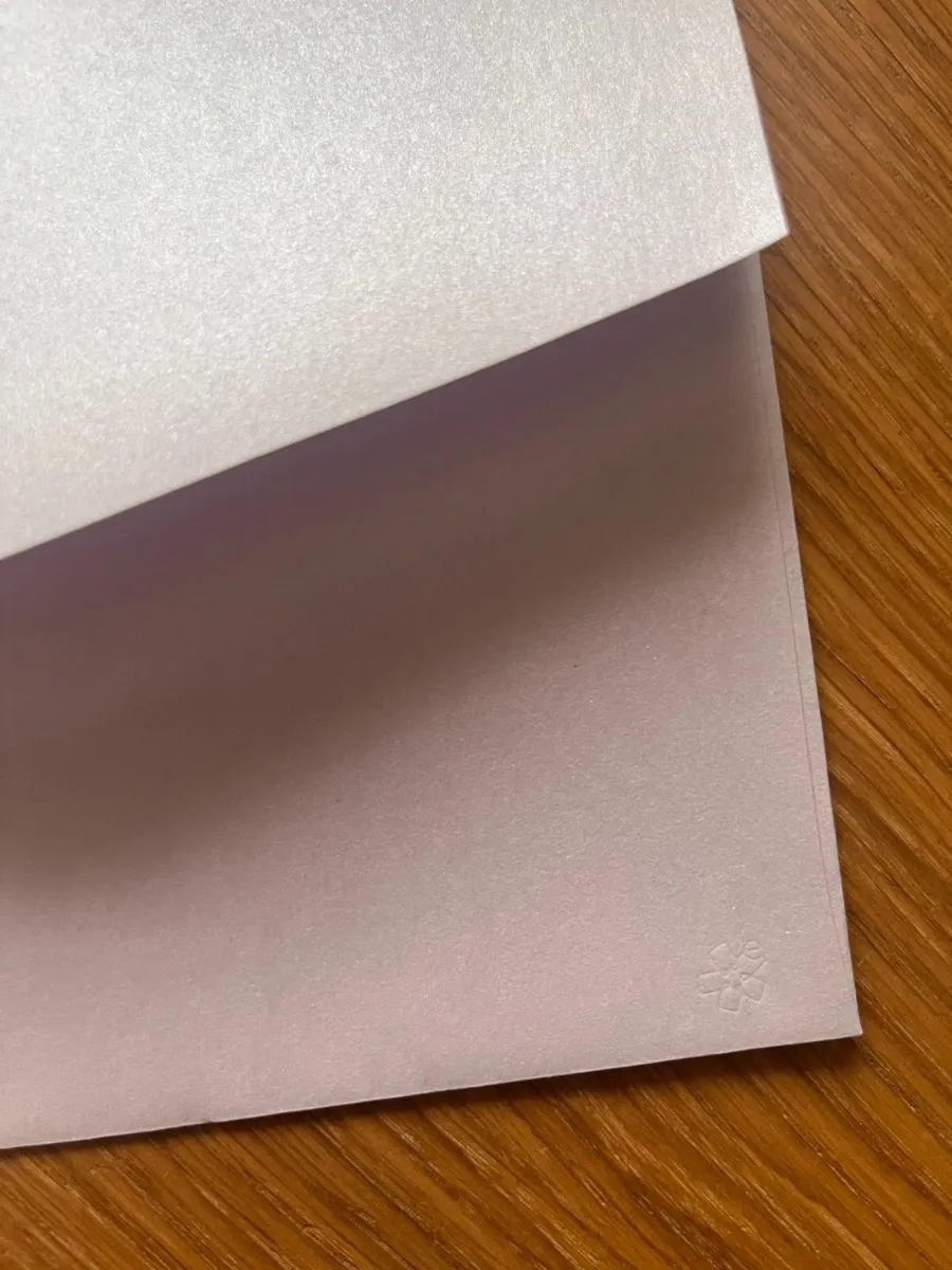 Envelopes Shimmer Lilac - Image 3