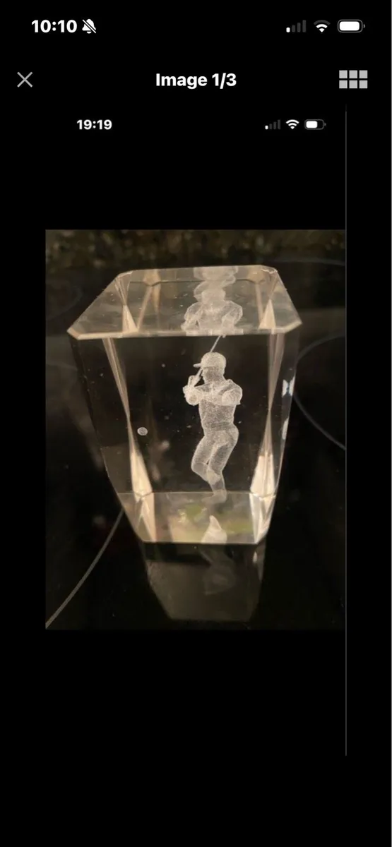 3D Laser Engraved Golf Display - Image 1