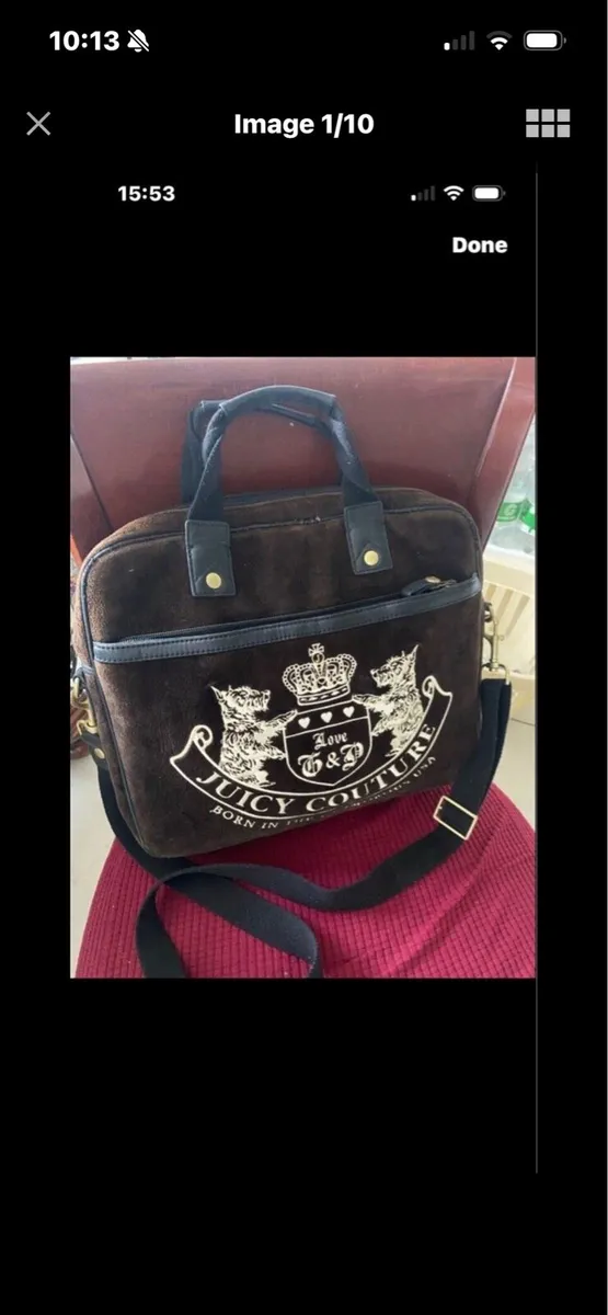 Juicy Couture Computer / Handbag - Image 1