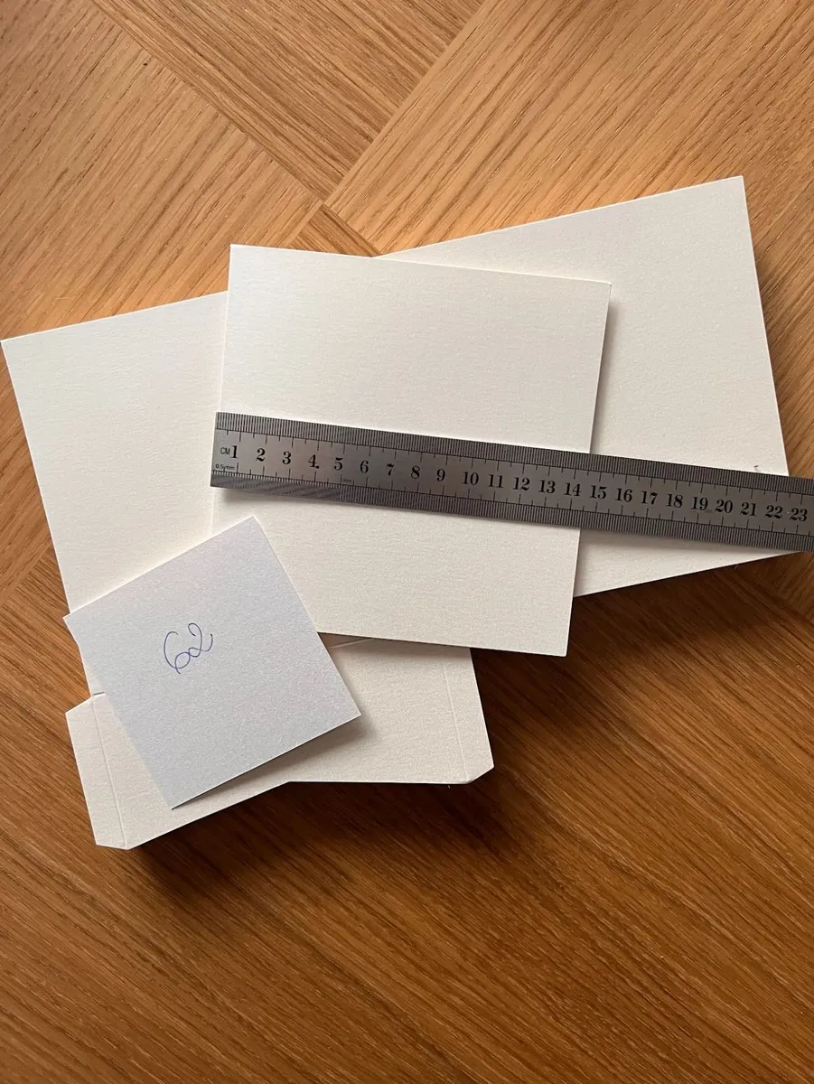 Pocket fold cards for weddings shimmer - Image 3