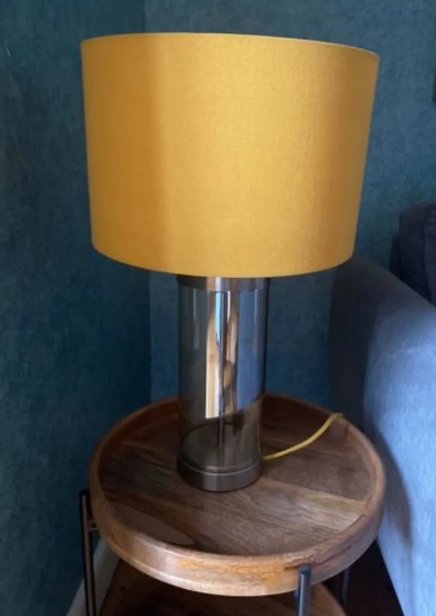 Lamp - Satin Nickel/Ochre- Woodies - Image 2