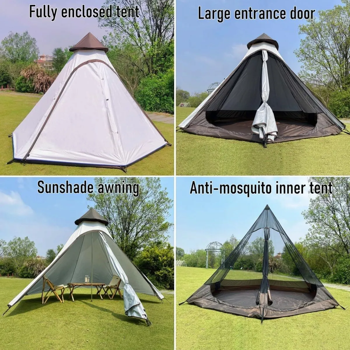 Lightweight waterproof double layers camping - Image 3