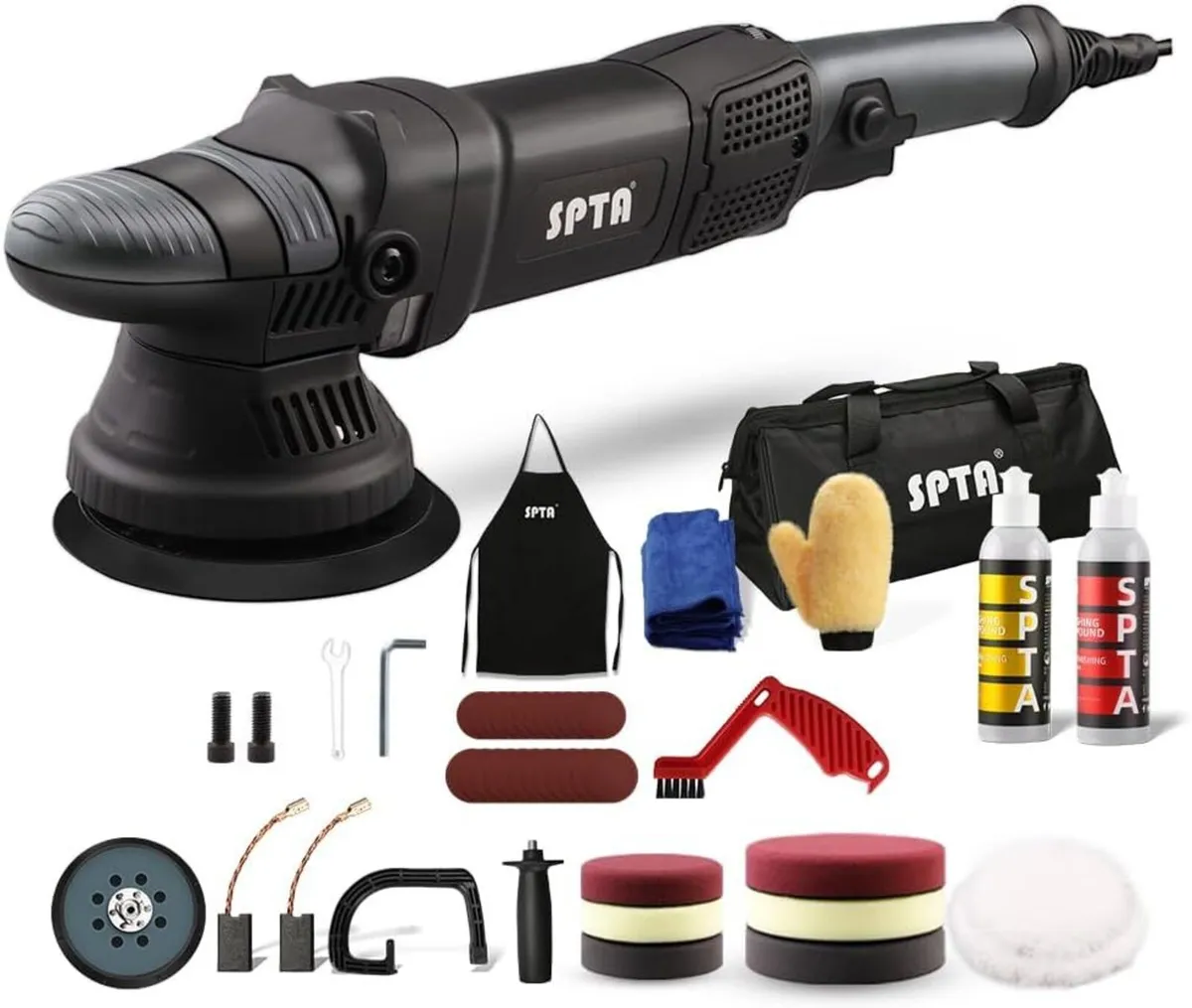 Buffer Polisher 5-Inch 125mm Dual Action Random - Image 1