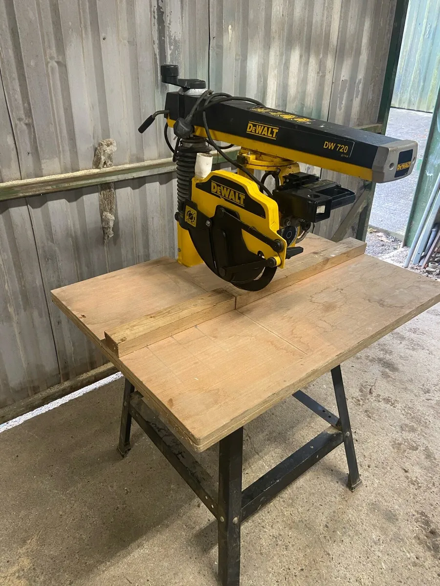 Dewalt radial arm saw 720 - Image 1
