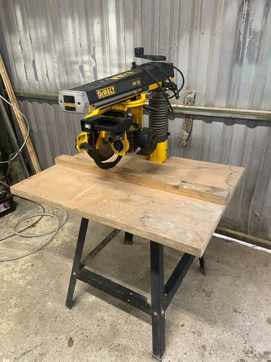 Dewalt radial arm saw 720 - Image 2