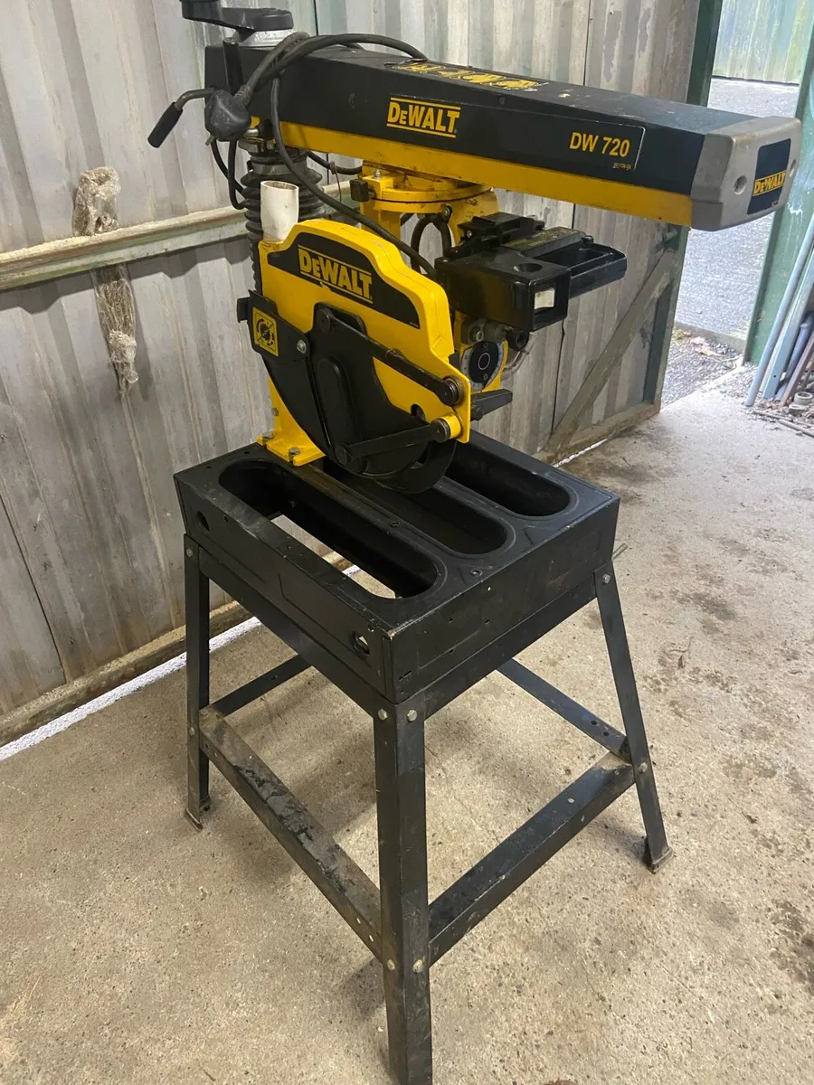 Dewalt radial arm saw 720 - Image 4