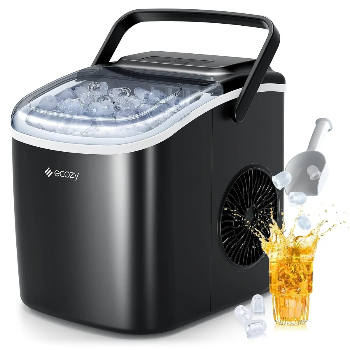 Ice Maker Machine Countertop 9 Cubes in 6 Mins - Image 1