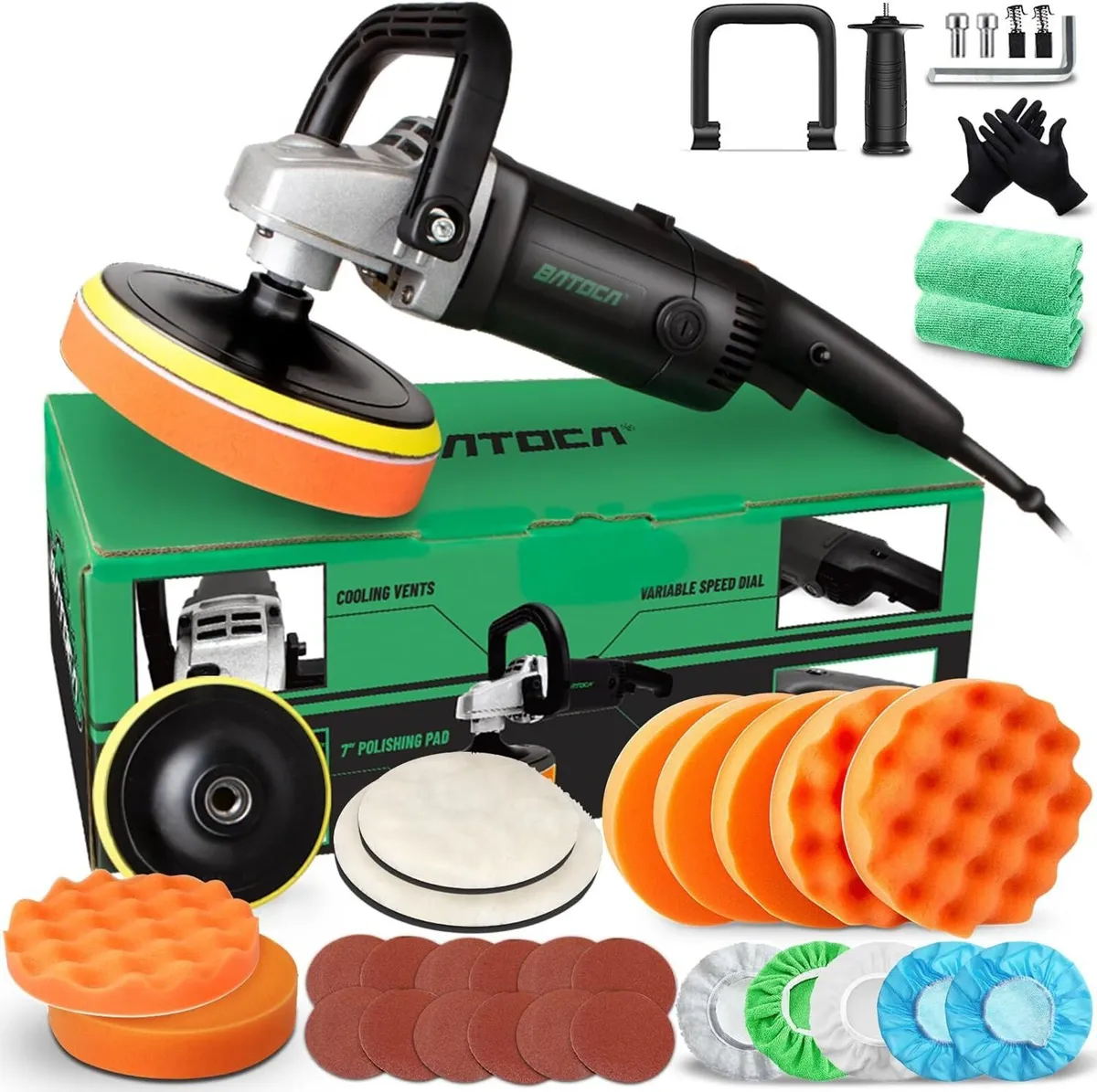 Car Polisher Buffer Sander Rotary Polishing - Image 1