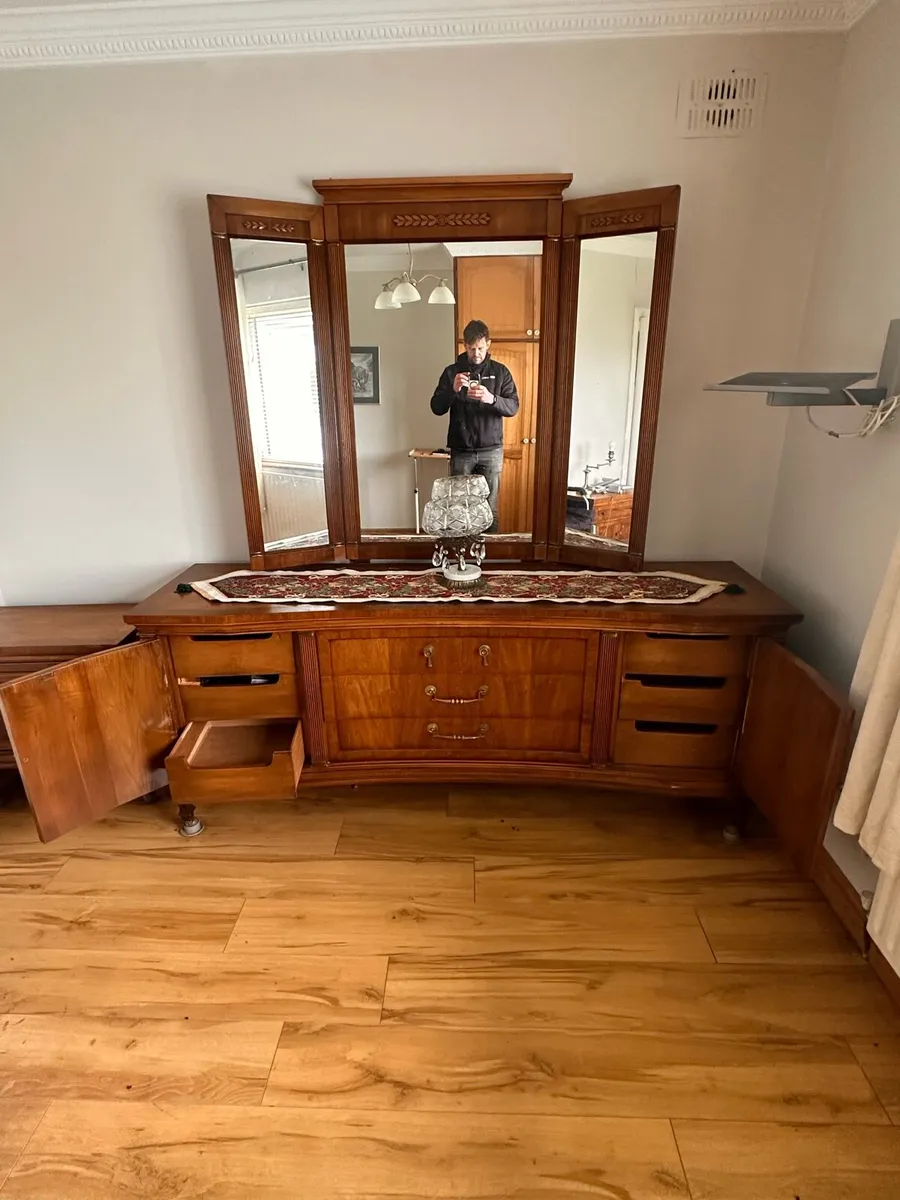 Dressing table set 1970s imported from Detroit. - Image 1