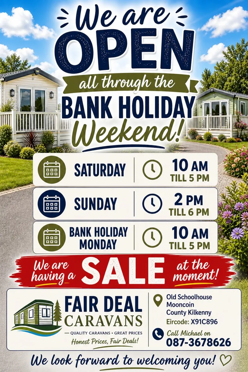 🚨Bank holiday weekend sale now on🚨 - Image 1