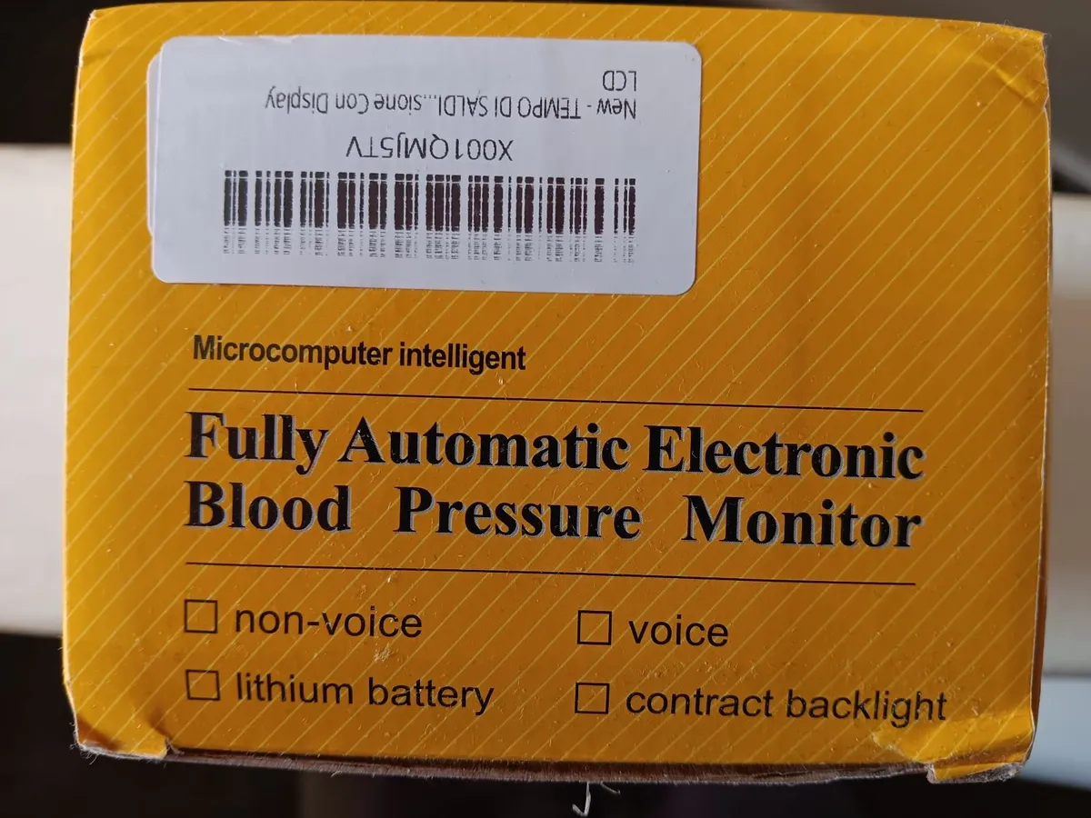 BLOOD PRESSURE MONITOR (NEW) - Image 4