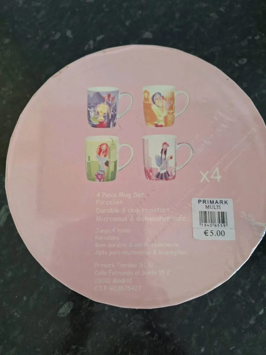 Four piece mug set - Image 2