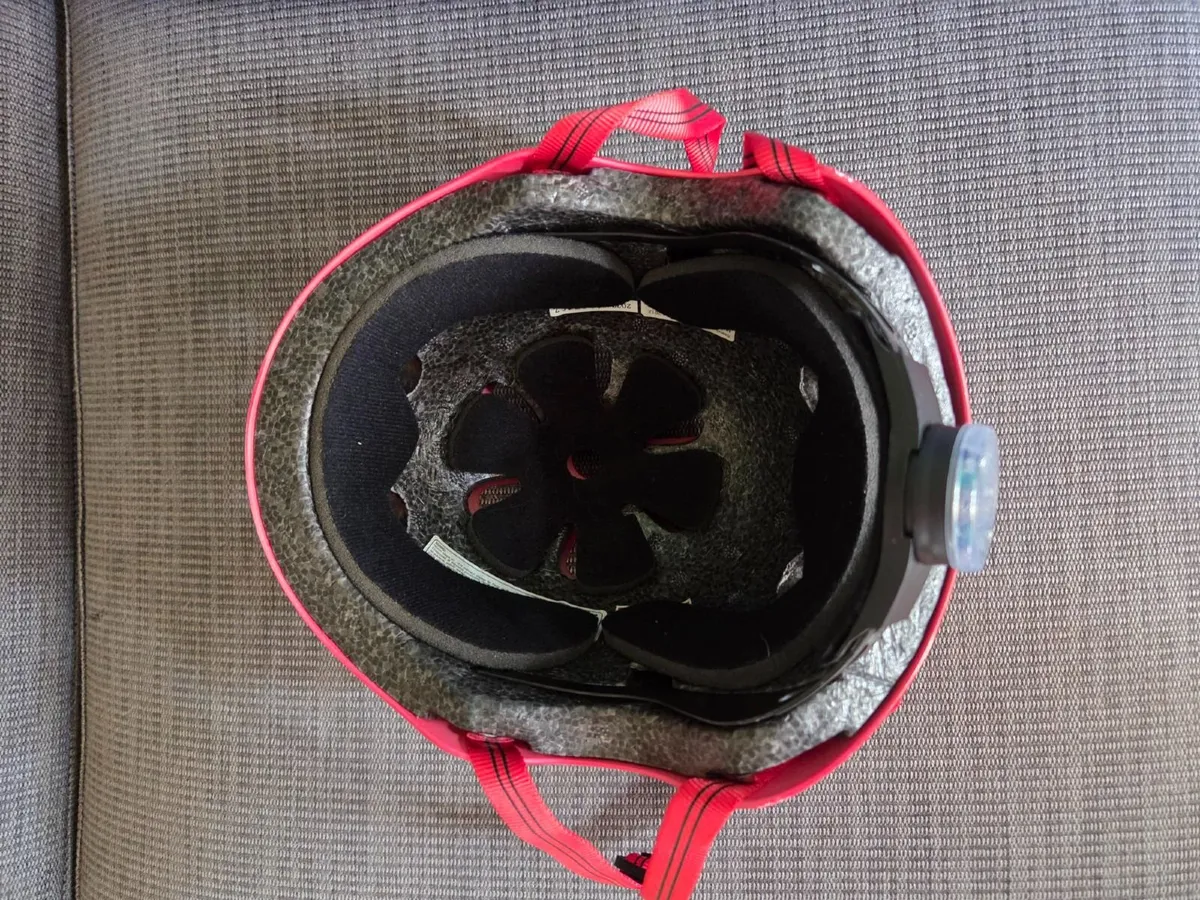 Kids Helmet – Micro (m-cro) Red – Size S - Image 4