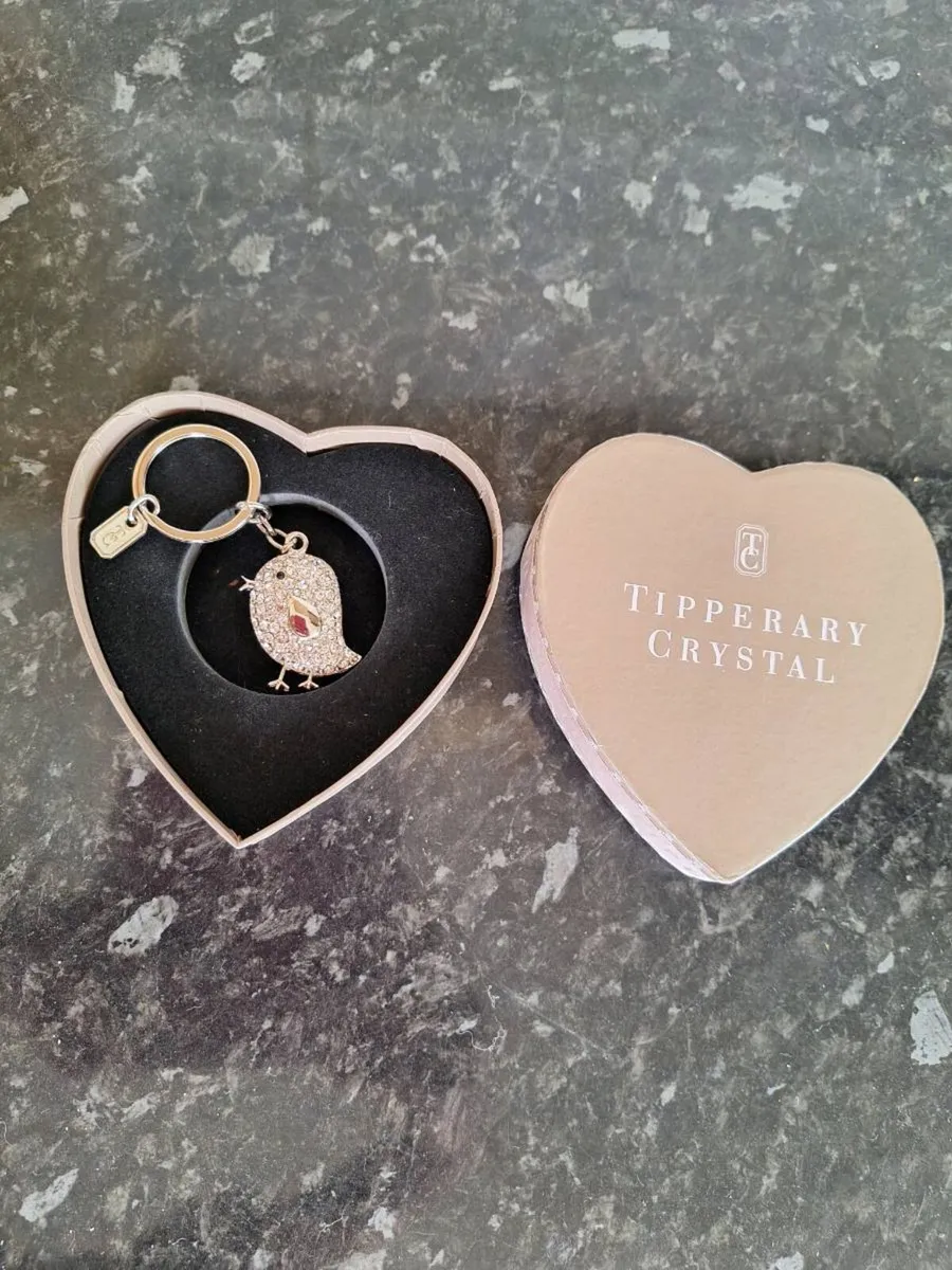 Lovely Tipperary Crystal keyring - Image 1