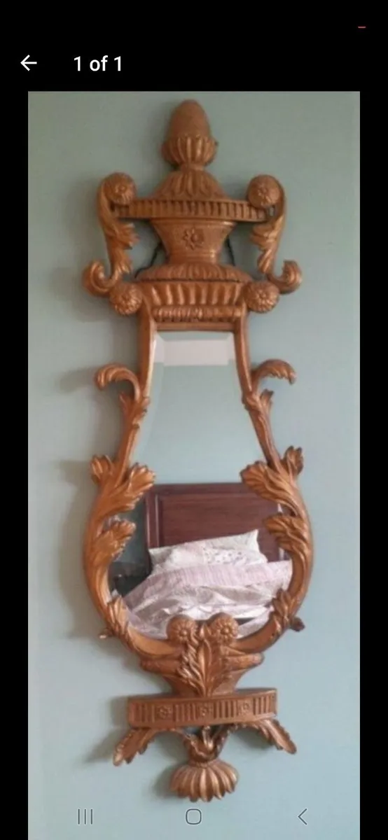 Beautiful Large Ornate Mirror