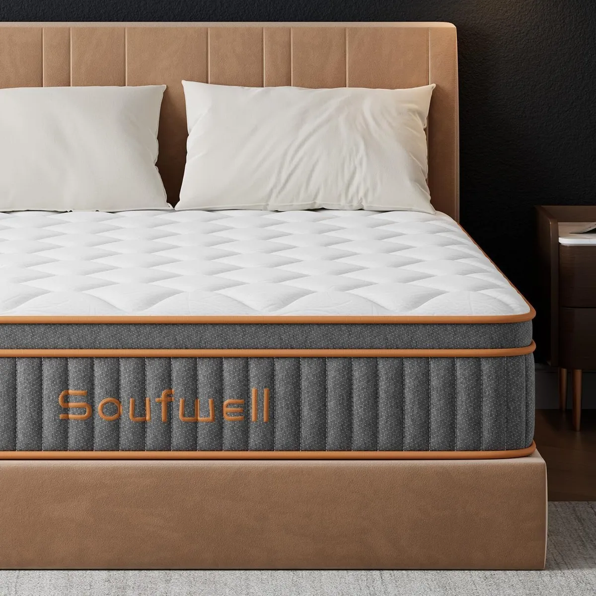 Double Mattresses 10 Inch Hybrid Memory Foam - Image 1