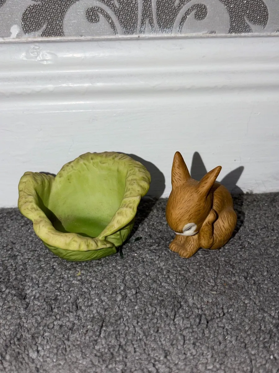 Vintage Franklin Mint Rabbit Figurine - Image 2