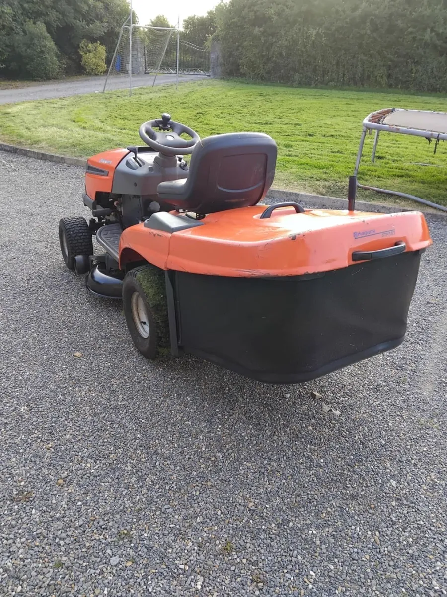 Husqvarna ride on mower 15.5hp priced - Image 2