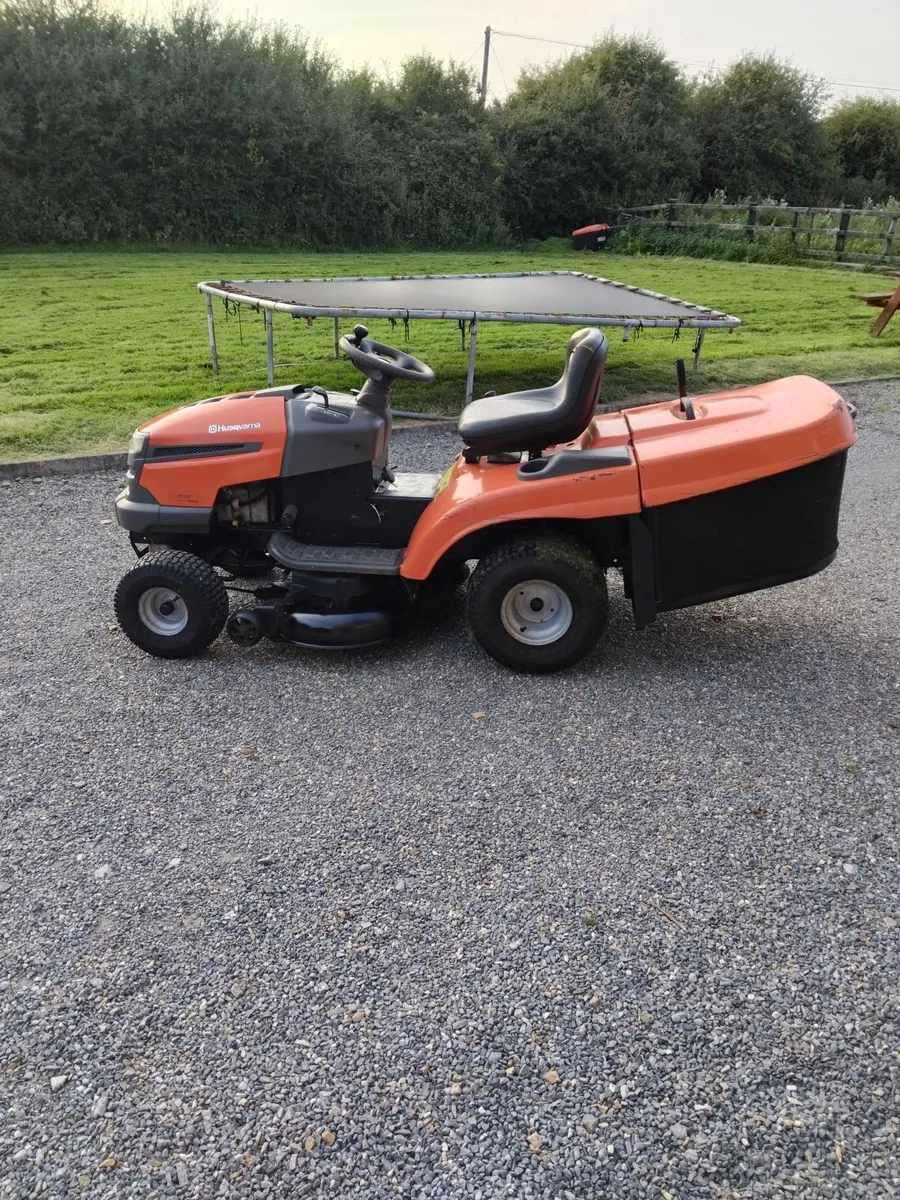 Husqvarna ride on mower 15.5hp priced - Image 1