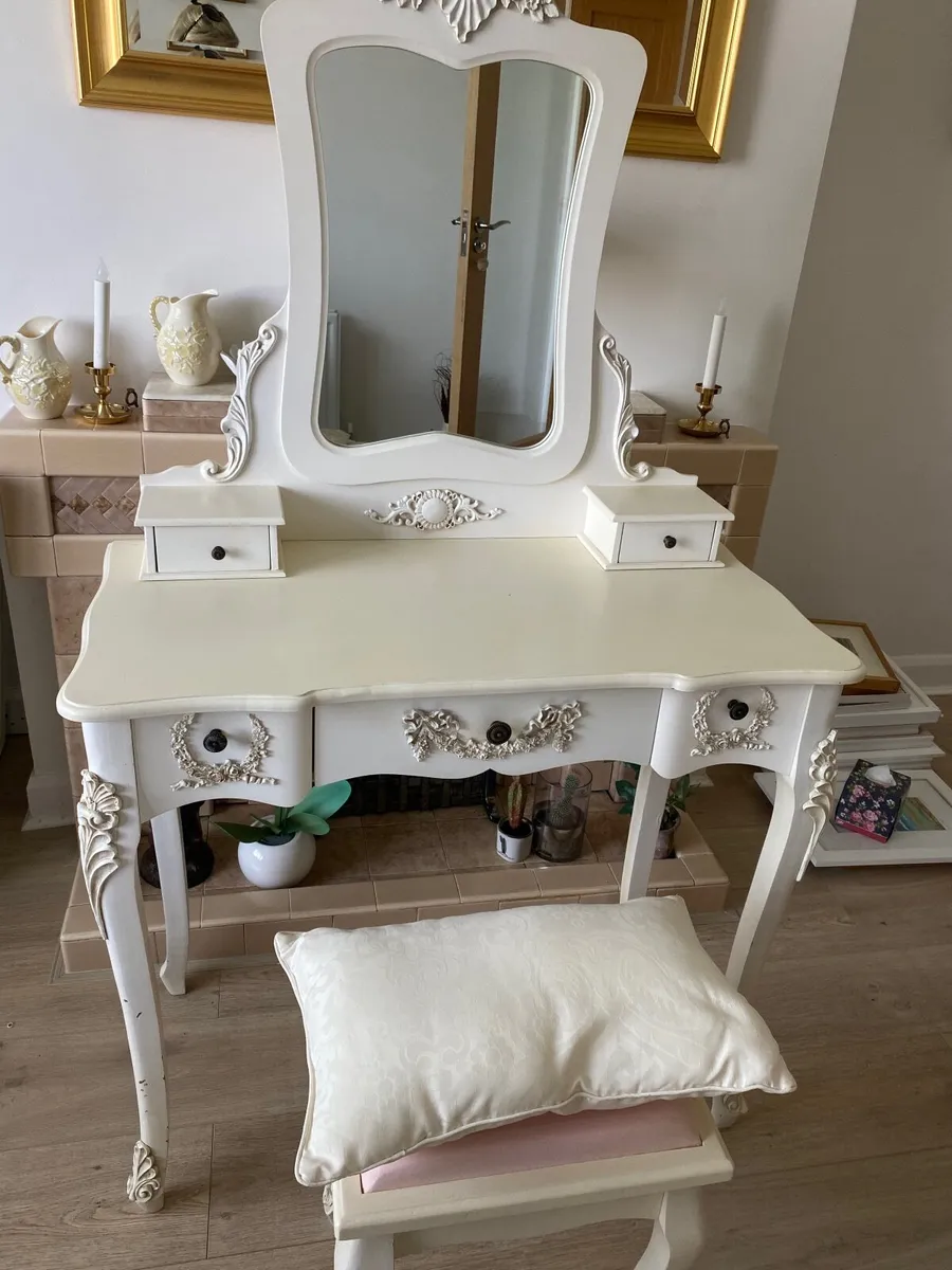 Dressing Table and stool - Image 3