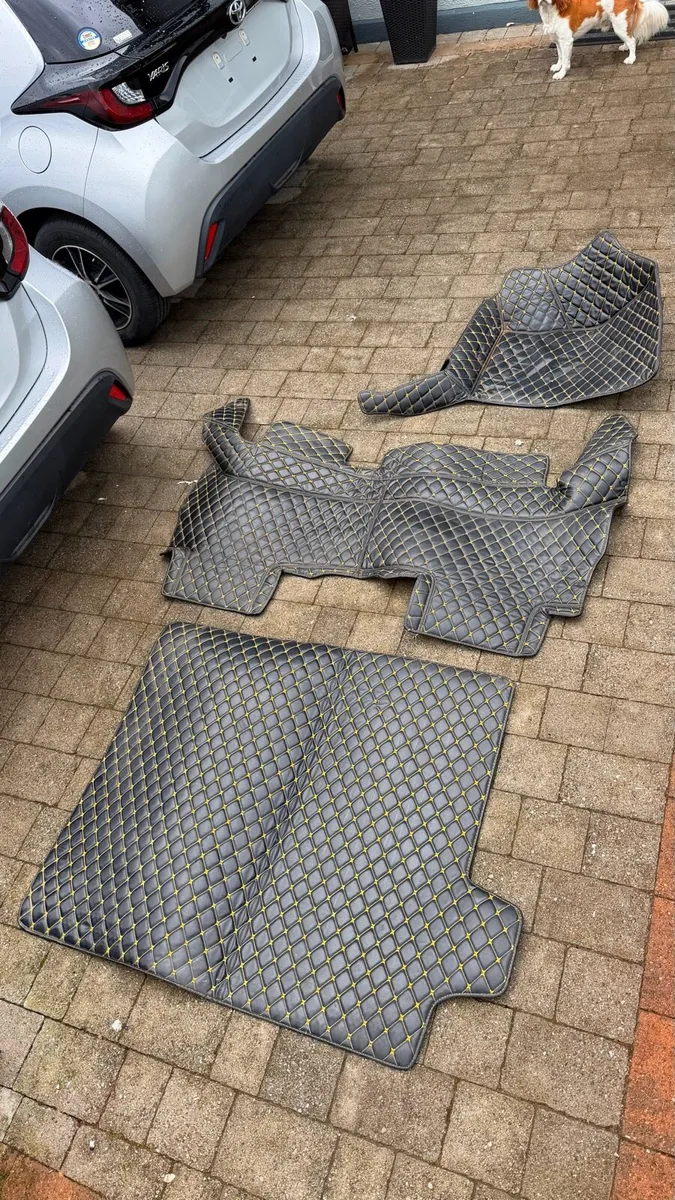 RANGE ROVER HAND MADE LEATHER CARPET - Image 2