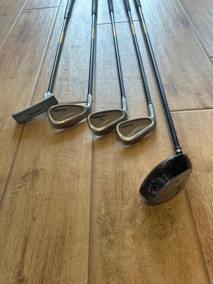 Junior Spaulding Left-hand Golf club set - Image 4