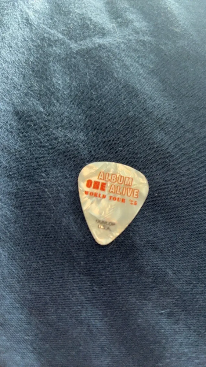 W.A.S.P. One Alive 2025 World Tour guitar pick - Image 2