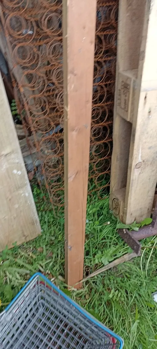 Bird House on Pole - Image 1
