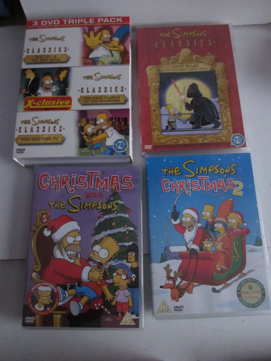 Simpsons Bundle DVD's/VHS's - Image 2