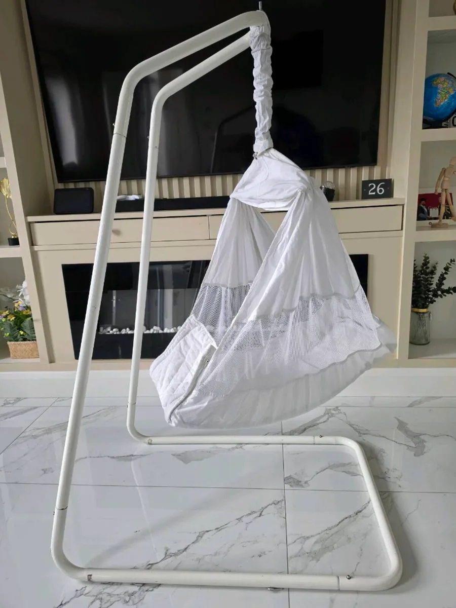 Amby Air Baby Hammock with Stand & Official Travel - Image 1