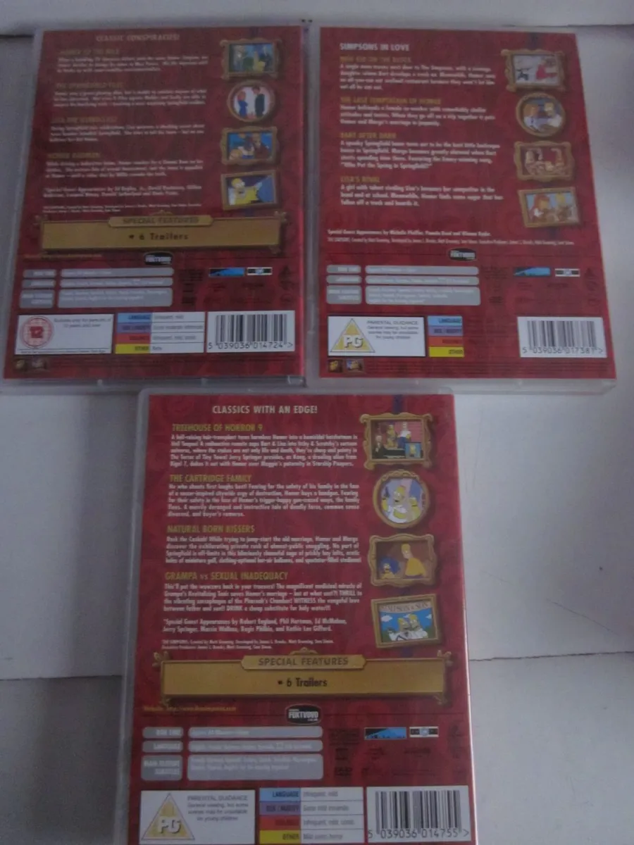 Simpsons Bundle DVD's/VHS's - Image 3