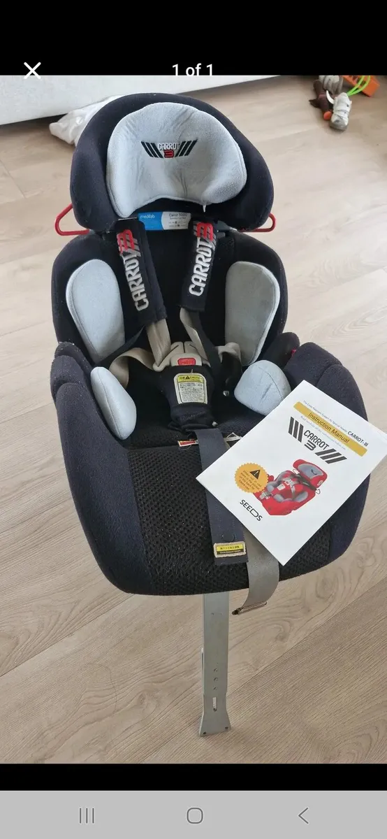 Special needs car seat