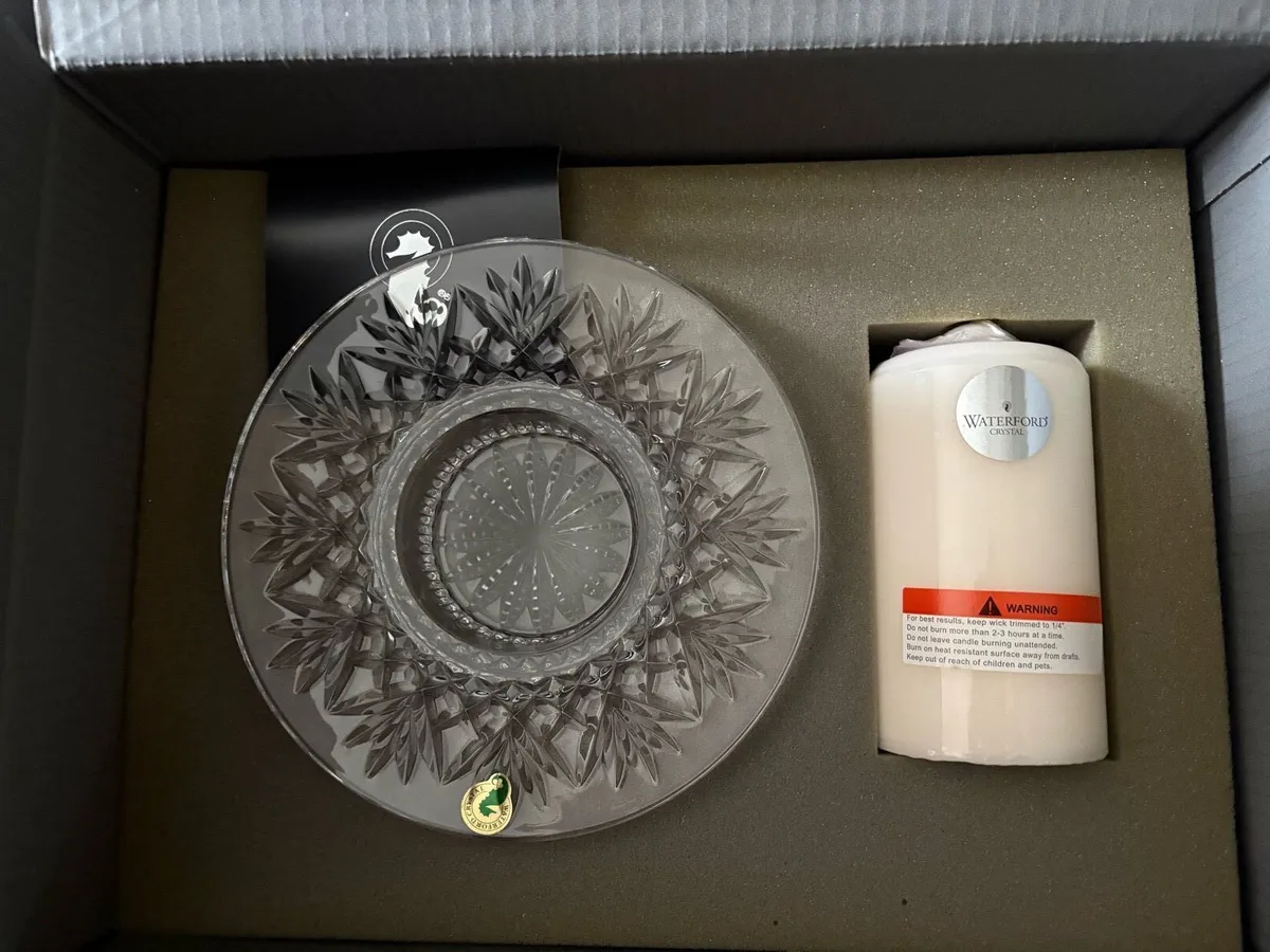 Waterford Crystal Candle Holder - Image 1