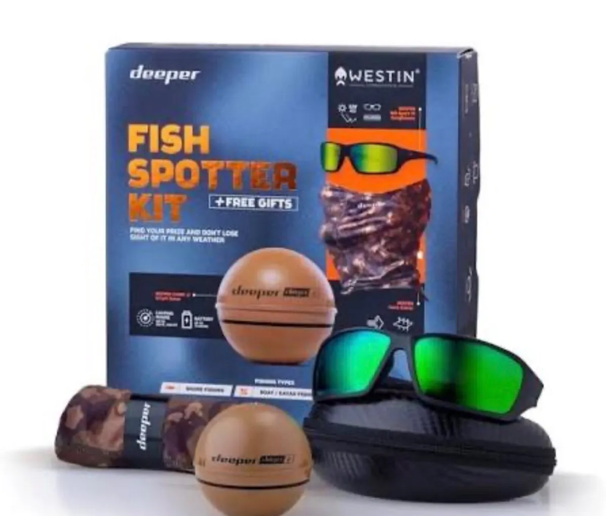 Deeper Chirp+ 2 Fish Spotter Bundle