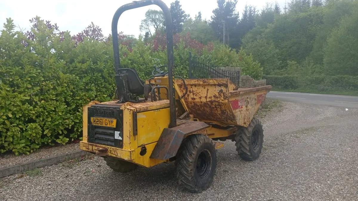 3 ton barford dumper low hours - Image 2