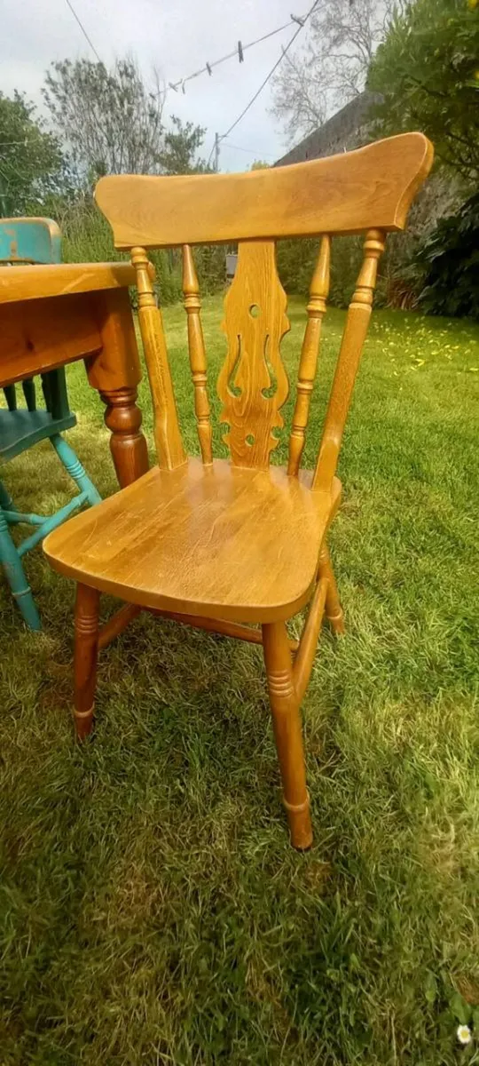 8x Seater Pine Dining Table - Image 2