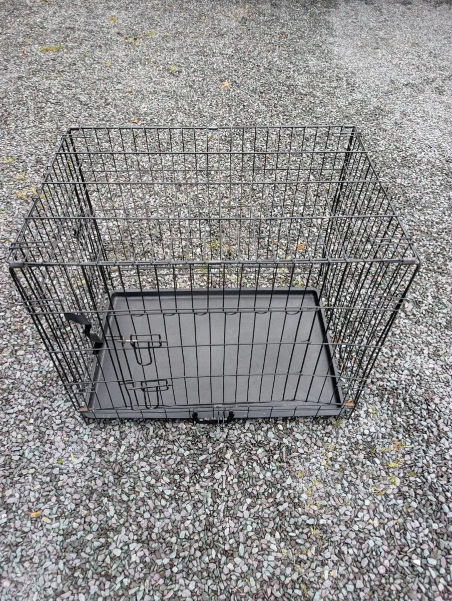 Medium Foldable Dog Crate / Cage - Image 1