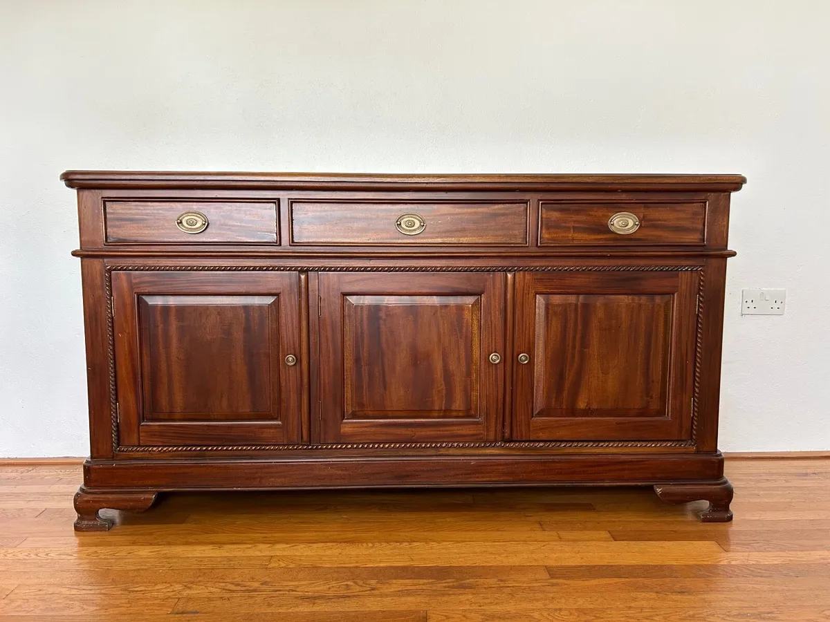 Solid Mahogany Sideboard/Dresser - Image 1